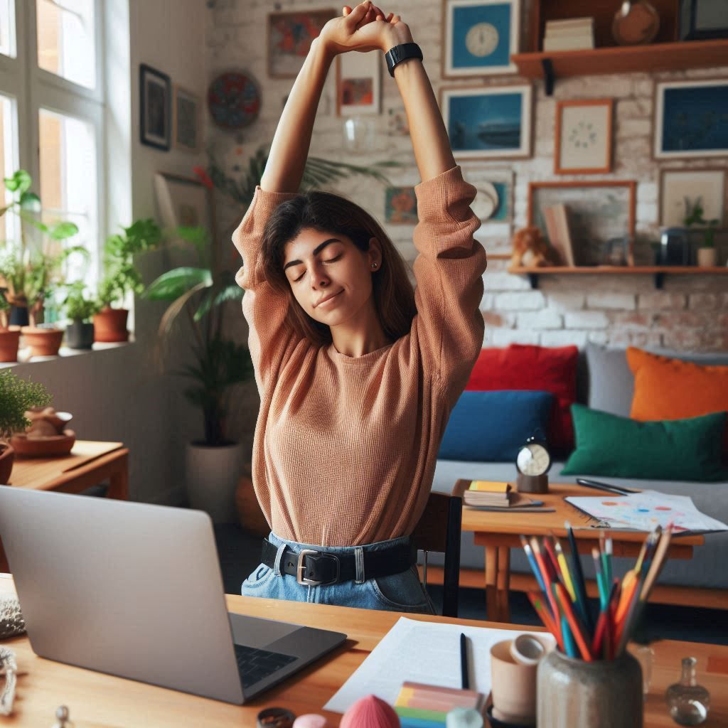 Stylised soft waves in turquoise and deep ocean shades, decorative only, not a medical diagram.