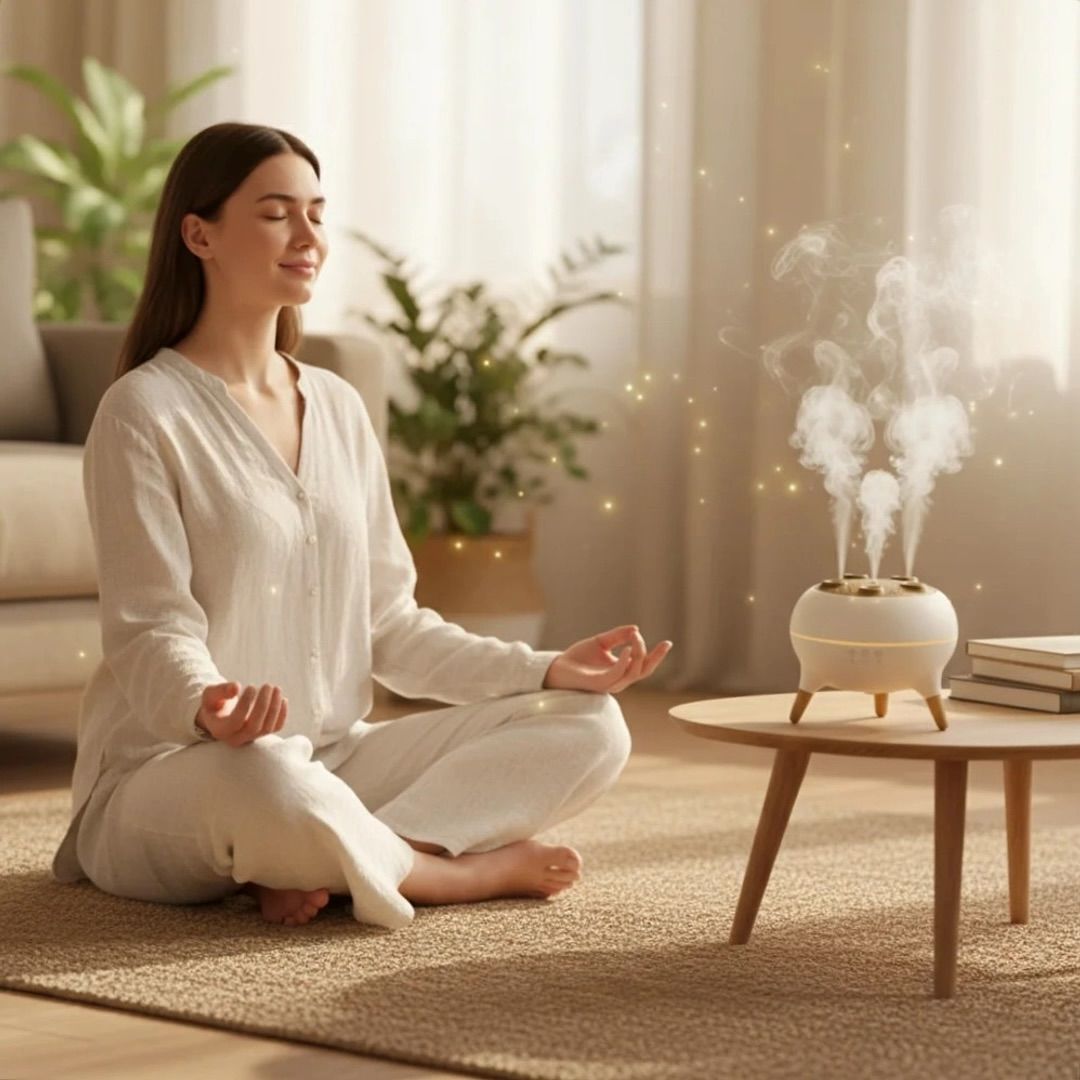 Abstract illustration in ice white, aqua, and deep ocean tones; visual mood only.